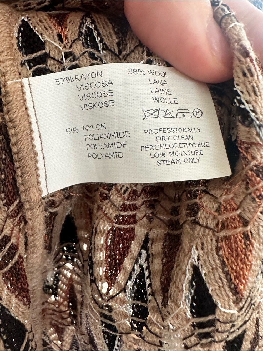 1990s Missoni Made in Italy Metallic Knit Cardigan & Vest Twin Set Estimated M/L - Picture 10 of 10